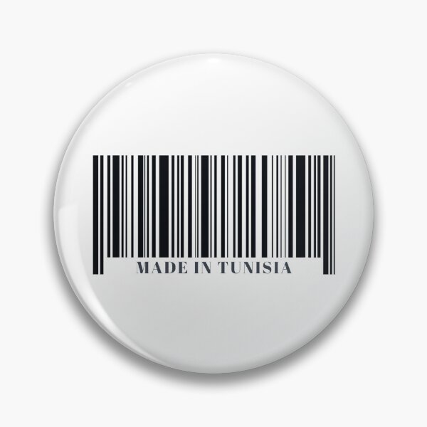 Item preview,  Made in Tunisia Black Barcode designed and sold by ArabCorner.