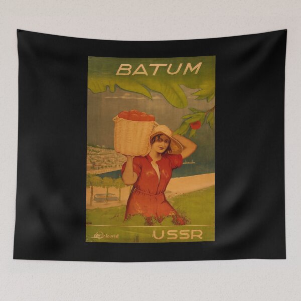 Item preview, Batum vintage travel poster designed and sold by stickart-marek.