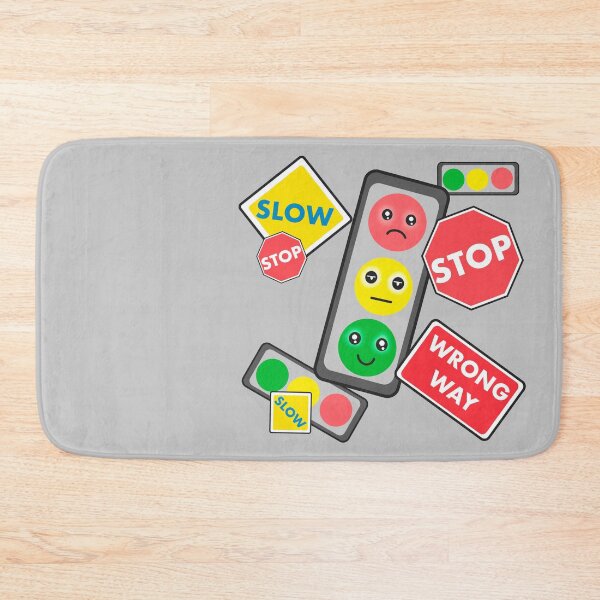 Item preview, Traffic Signs, Traffic light, stop, wrong way, slow designed and sold by Aerithcloud01.