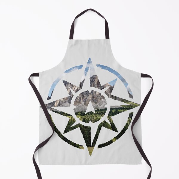 Item preview, Compass Silhouette | Mountain Forest Landscape designed and sold by CarlosAlberto.