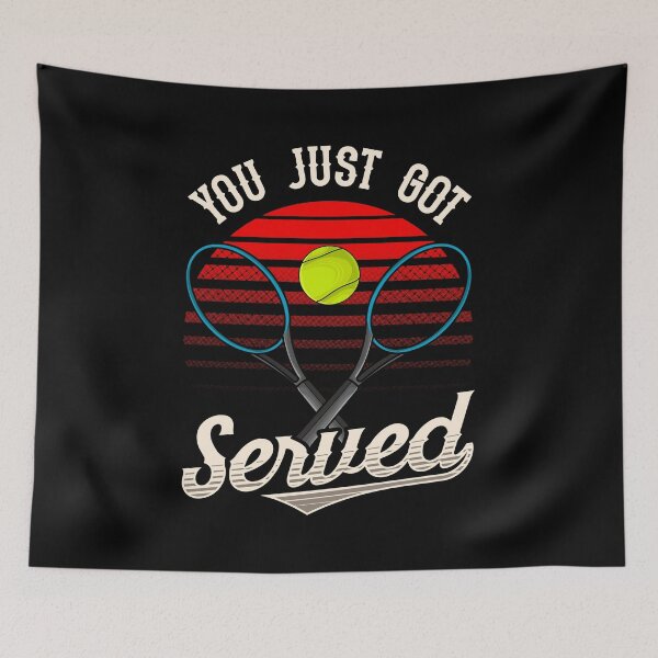 Item preview, Funny You Just Got Served Tennis Player Pun designed and sold by perfectpresents.