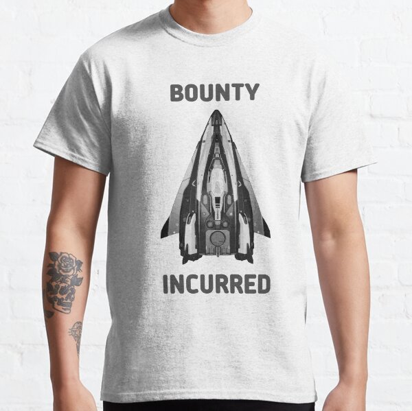 Fer-de-Lance (FDL) from Elite Dangerous | Bounty Incurred Classic T-Shirt