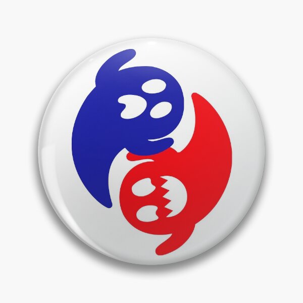 Item preview, Fantasmas Yin Yang designed and sold by Surplus Weird.