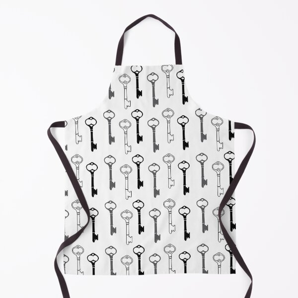Item preview, Key Pattern (Black, Gray, White) designed and sold by PrettySimple Graphic Design.
