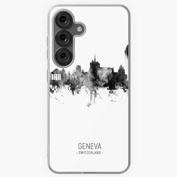 Item preview, Geneva Switzerland Skyline designed and sold by ArtPrints.