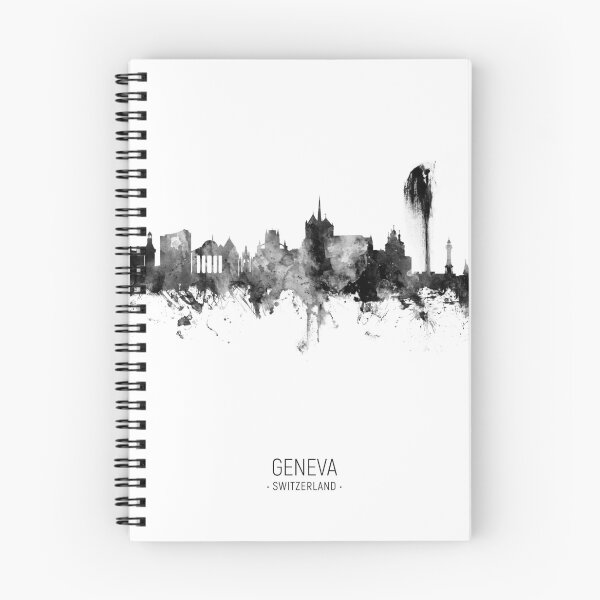 Item preview, Geneva Switzerland Skyline designed and sold by ArtPrints.