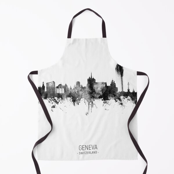 Item preview, Geneva Switzerland Skyline designed and sold by ArtPrints.