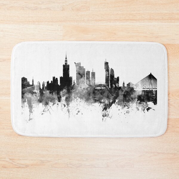 Item preview, Warsaw Poland Skyline designed and sold by ArtPrints.