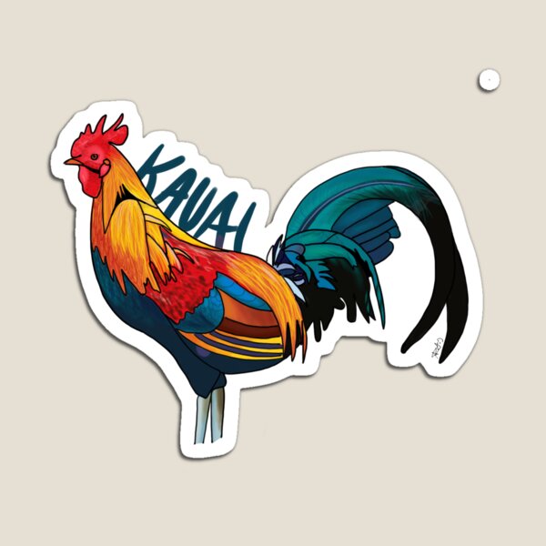 Kauai Chicken Magnet