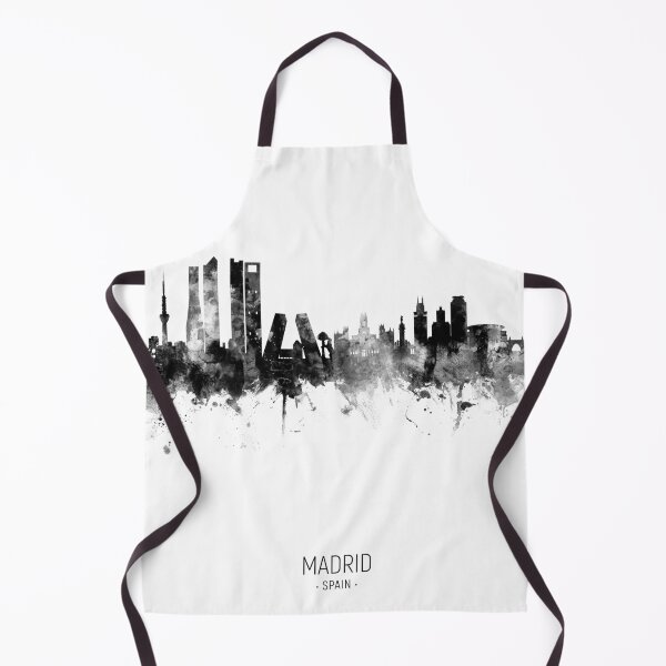 Aperçu de l'œuvre Madrid Spain Skyline créée et vendue par ArtPrints.