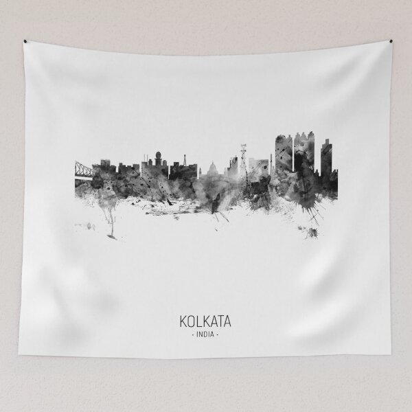 Item preview, Kolkata (Calcutta) India Skyline designed and sold by ArtPrints.