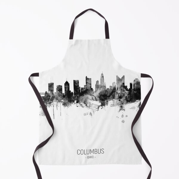 Aperçu de l'œuvre Columbus Ohio Skyline créée et vendue par ArtPrints.