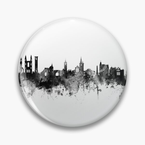Item preview, St Andrews Scotland Skyline designed and sold by ArtPrints.