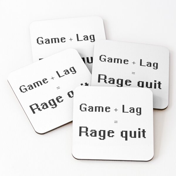 Item preview, Game plus lag is rage quit designed and sold by Anteia.