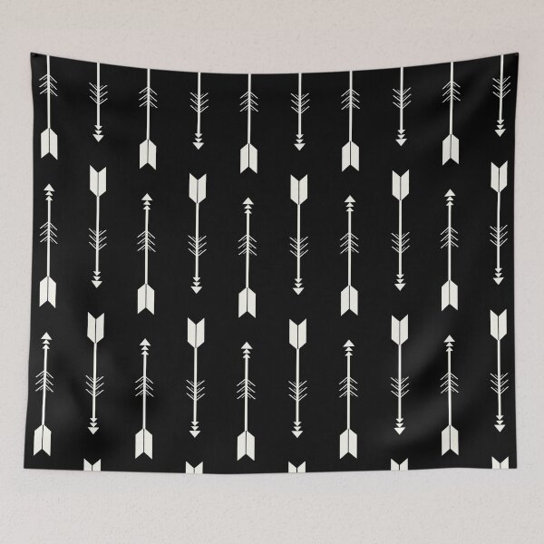 Item preview, Black & White Arrow Pattern  designed and sold by DirtyAngelFace Shop.