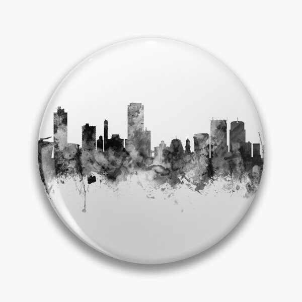 Item preview, Wellington New Zealand Skyline designed and sold by ArtPrints.