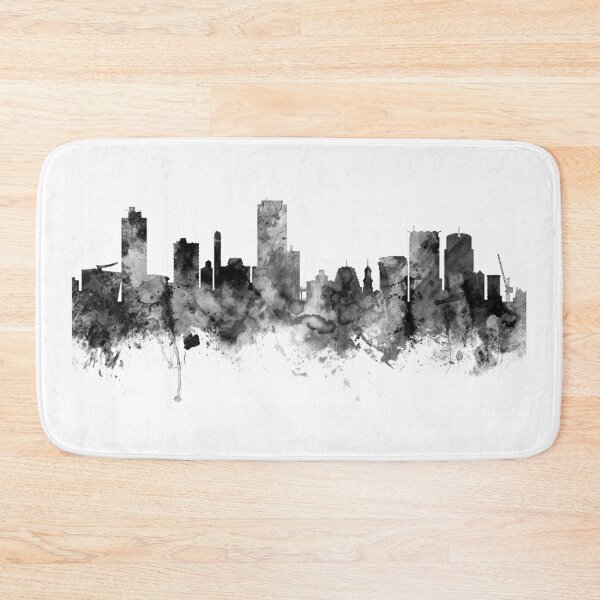 Item preview, Wellington New Zealand Skyline designed and sold by ArtPrints.