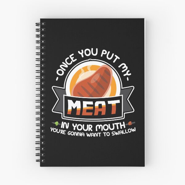 Item preview, Dirty Adult Gift design | Meat in Your Mouth | BBQ Joke gift design designed and sold by Lisbob.