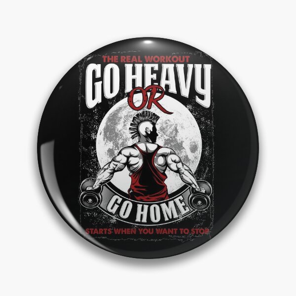 Item preview, GO HEAVY OR GO HOME designed and sold by Galaxy-Corner.