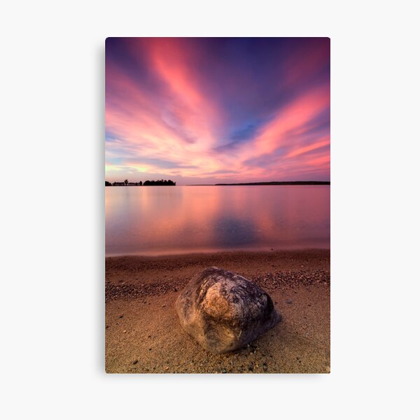 The Pink End, Leech Lake Canvas Print