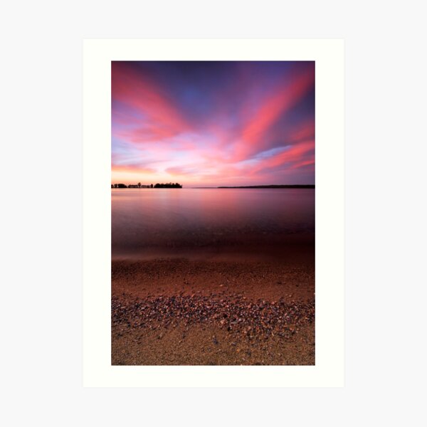 Serenity, Leech Lake Art Print