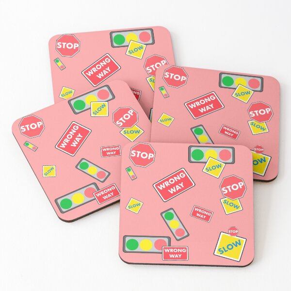 Item preview, Traffic Signs, Traffic light, stop, wrong way, slow designed and sold by Aerithcloud01.