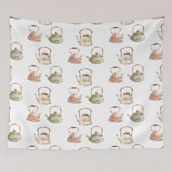 Item preview, A trio of kettles designed and sold by Trishupaper.