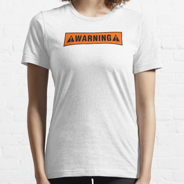 Warning label T-shirt Essential T-Shirt