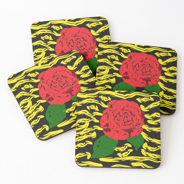 Item preview, Rose on gold designed and sold by Harinko.