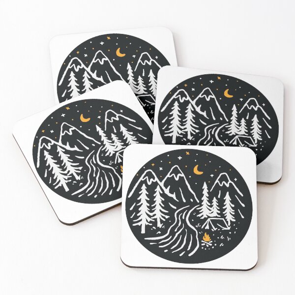 Item preview, Camping On The Night designed and sold by JTS STORE.