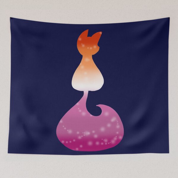 Item preview, Galaxy Fox Lesbian designed and sold by hufflpuffalchem.