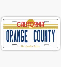 Orange County - California. Sticker