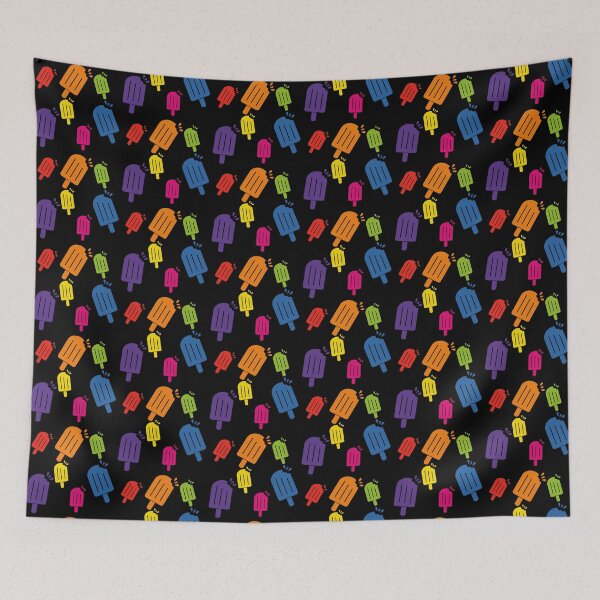 Item preview, bright popsicle pattern designed and sold by Tallulah-Malibu.
