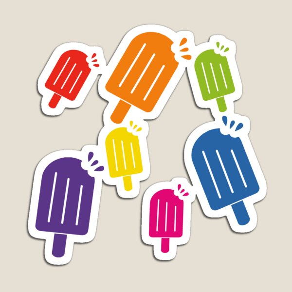Item preview, bright popsicle pattern designed and sold by Tallulah-Malibu.
