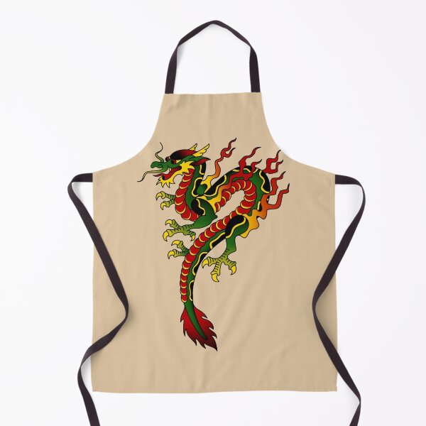 Item preview, Salty-Dog American Traditional Dragon designed and sold by salty-dog.