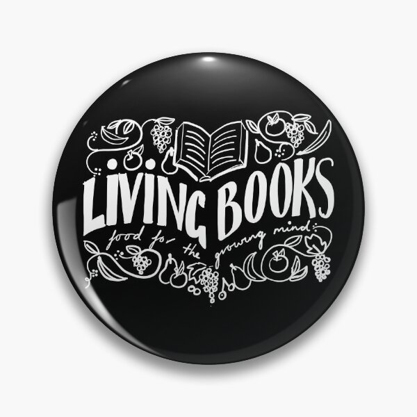 Item preview, Living Books | White on Black designed and sold by HermiesSchool.