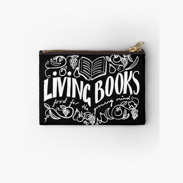 Item preview, Living Books | White on Black designed and sold by HermiesSchool.
