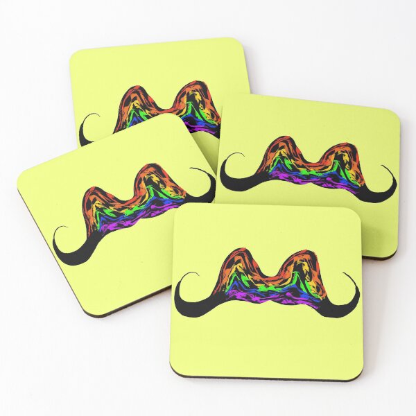 Item preview, Gay Mustache designed and sold by Hungrydots.