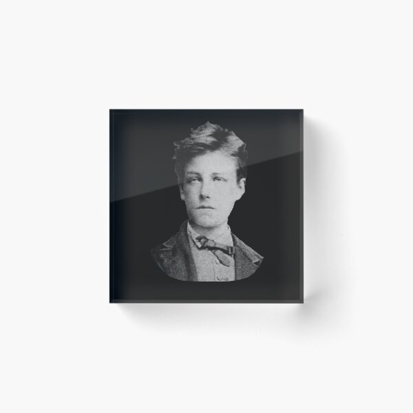 Arthur Rimbaud Acrylic Block
