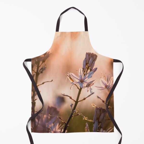 Item preview, Floral Design with Asphodel Flower in Sunset Light designed and sold by Vienewi.