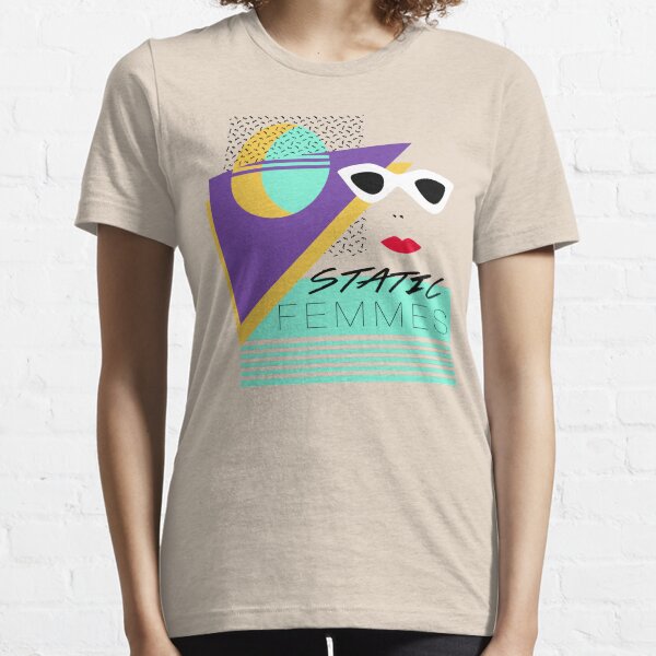 Static Femmes /// 80s Design Essential T-Shirt
