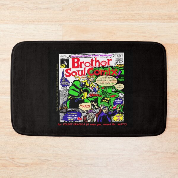 Item preview, Brother Soul Comix! - Book! #1  "Planet of the Grapes!" - COVER Page  [Self-Pressed & CHALLENGED to PRINT a page-a-day ] designed and sold by TexWatt.