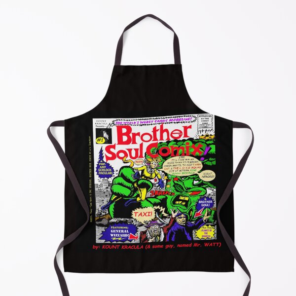 Item preview, Brother Soul Comix! - Book! #1  "Planet of the Grapes!" - COVER Page  [Self-Pressed & CHALLENGED to PRINT a page-a-day ] designed and sold by TexWatt.