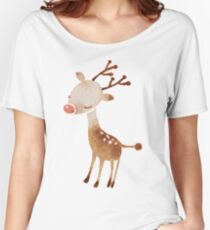 Rudolf the reindeer Women's Relaxed Fit T-Shirt