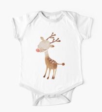 Rudolf the reindeer One Piece - Short Sleeve