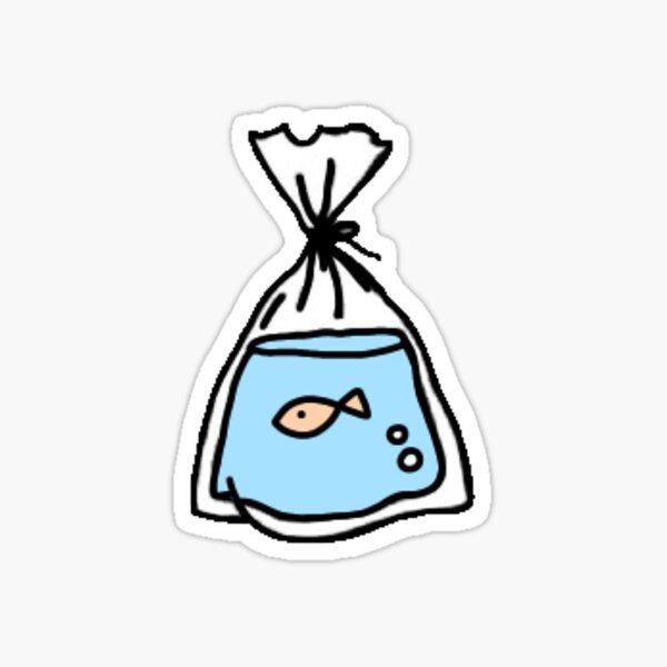 Item preview, Goldfish in bag designed and sold by Ngan1232.