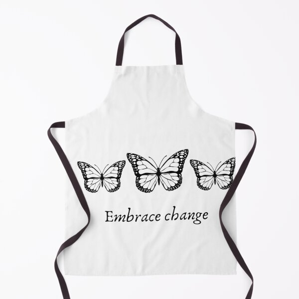Item preview, Embrace Change Black and White Butterflies  designed and sold by Creations By MGM.