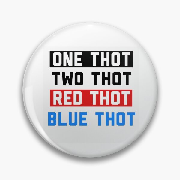 Item preview, Red Thot Blue Thot designed and sold by Leon Cook.