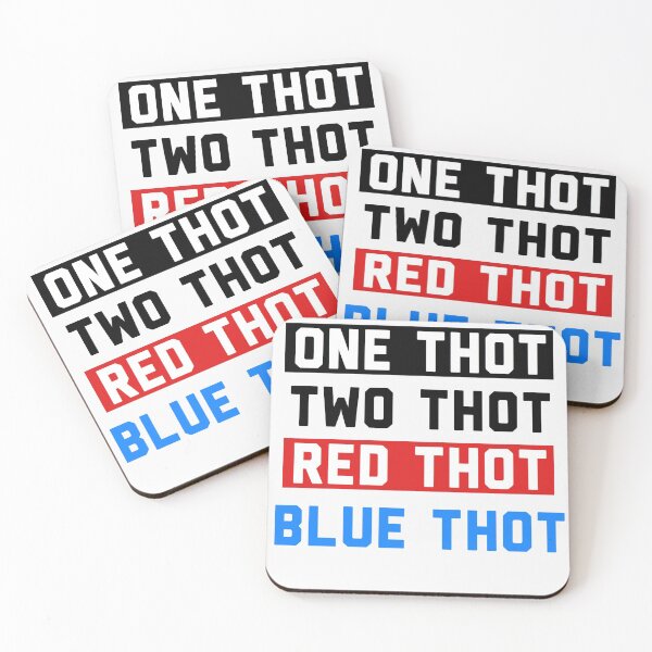 Item preview, Red Thot Blue Thot designed and sold by Leon Cook.
