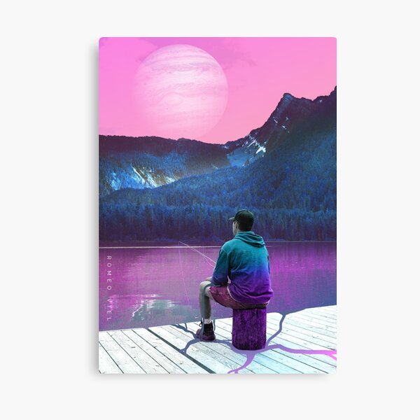 LE PECHEUR Impression sur toile